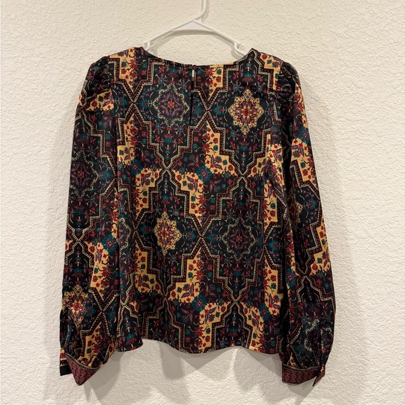 Loft Geometric Pattern Top - Picture 3 of 5